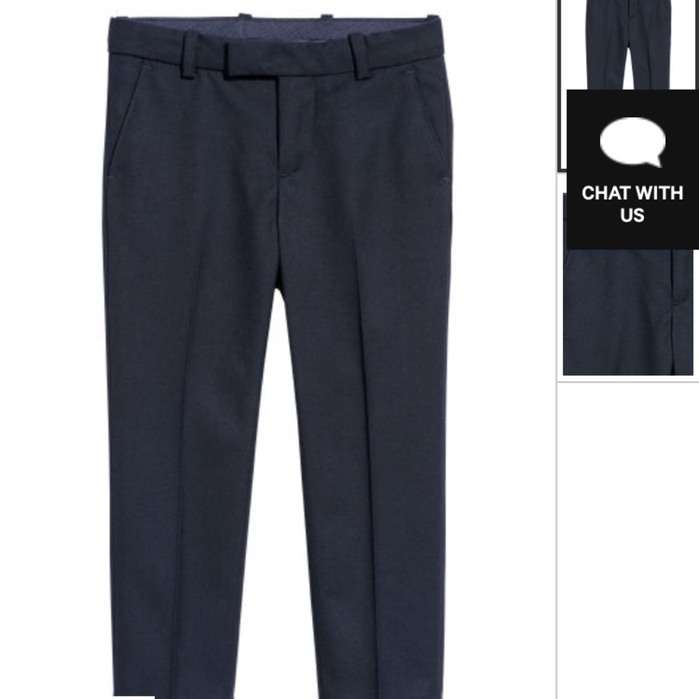 Navy Blue boys dress pants